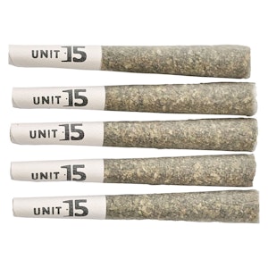 Unit 15 - Purple Octane Pre-Roll 5x0.5g Pre-Rolls