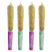 Twisters - Tropicoco & Watermelon Razzler M Infused Pre-Roll 4x0.5g Distillates