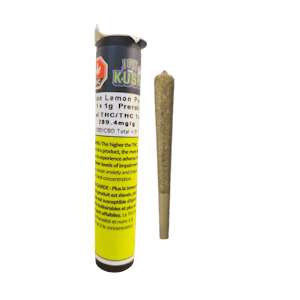 Just Kush - Just Kush Durban Lemon Poison Pre-Roll - 1 X 1g