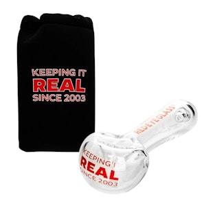 RED EYE GLASS - Red Eye Glass - Keepin It Real Since 2003 Spoon Handpipe | 4.5''