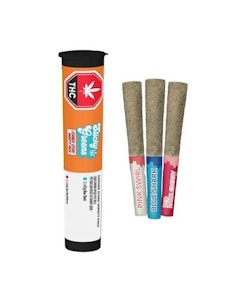 Sticky Greens - Corner Store Variety Pack 3 x 0.5g Kief Coated Liquid Diamond Infused Pre-Rolls