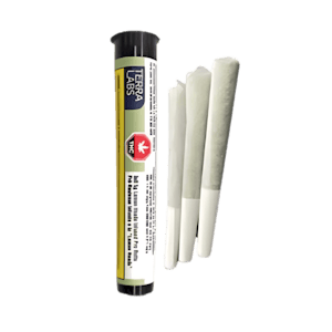 Terra Labs - Terra Labs Lemon Heads Diamond Infused Pre-Rolls - Terra Labs - 3 x 0.5g