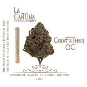 Cappellano Cannabis Co. - LA CANTINA GODFATHER OG PR | CAPPELLANO CANNABIS CO. | 20 x .5g