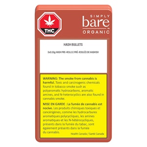 Simply Bare - Simply Bare - Hash Bullets - Hybrid - 3x0.33g