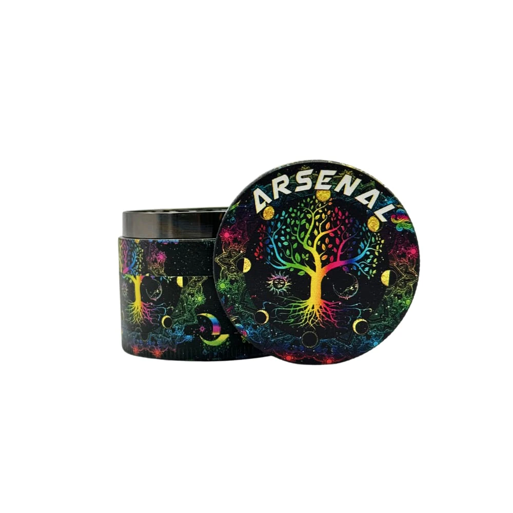Arsenal - Arsenal Splatter Tree Of Life 55mm 4-Pc Grinder Main Image