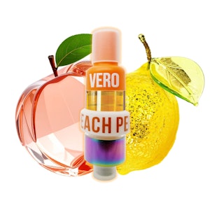 VERO - Peach Perfect Liquid Diamond POSTELESS 1g Prefilled Vape Cartridge VERO