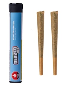 BOLD GLAZED - Glazed Indica 2 x 1g Pre-Rolls