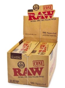 Raw - Classic 98 Special Pre-Rolled Cones