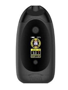 Yocan - BLACK YOCAN DUBB DUAL CARTRIDGE DIGITAL 510 BATTERY