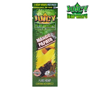 Juicy Jay's - Mango Papaya Twist Hemp Wraps - JUICY JAYS