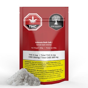 Island Therapeutics - INTIMATE BATH SALTS CBD | 300mg