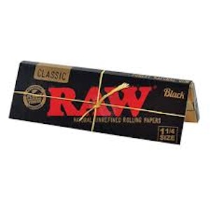 RAW - Raw - Black 1 1/4 - 50ct