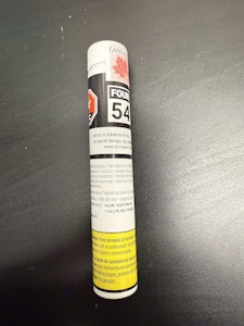 FOUR54 - Route 66 1 x 0.6g Live Resin Infused Pre-Roll