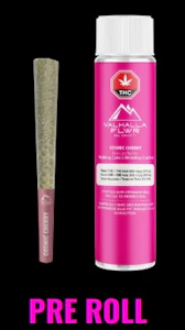 Valhalla Flwr - Cosmic Cherry | Valhalla Flwr 5x0.5g Pre-rolls | Rest