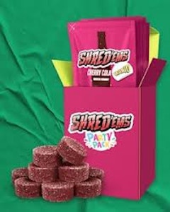 SHRED'EMS - Multipack of 10, Shred'ems Cherry Cola 10x4.5g Gummies