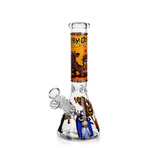 .A. GLASS - Bong Medium 21-50 - E - Scooby-Doo 10" 5mm Glass Bong