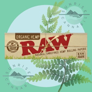 Sunrise Cannabis Headshop - 1 1/4 - ORGANIC CLASSIC - RAW