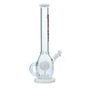 Hoss Glass - Hoss Glass Two Tone 12" Rig - White