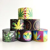 2.5" Leaf Design 4pc Grinder - Assorted Designs