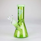 6.25" Crest Beaker Bong - Green