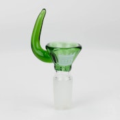 14mm Horn Tab Bowl - Green