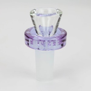 Castle Glassworks - 14mm Puck Tab Bowl - Purple