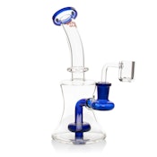 8" Red Eye Glass Dab Rig Various Colors