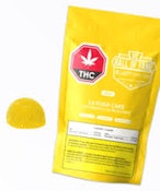 LAKush Cake Sour Pineapple Gummy - Live Rosin