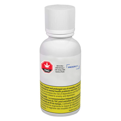 Herbal Dispatch - Rosebud Productions - Proofly - CBD 50 Max 3000 Oil drops 53.2mg/g - 60ml Main Image