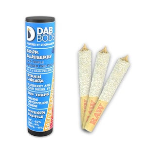 Dab Bods - Sour Blueberry 50S Tripple INF PR