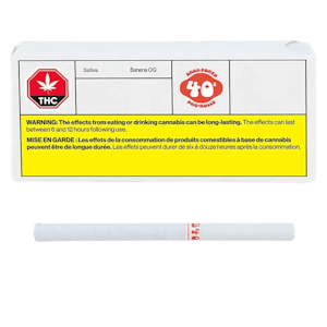 Back Forty - Back Forty - Banana OG 10 x 0.35g Pre-Rolls