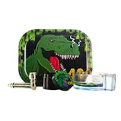 Arsenal 4Pc Wacky Smoking Kit (Roaring Dino)