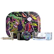 Arsenal 4Pc Wacky Smoking Kit (Smokey Stache)