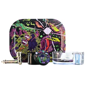 Arsenal - Arsenal 4Pc Wacky Smoking Kit (Smokey Stache)