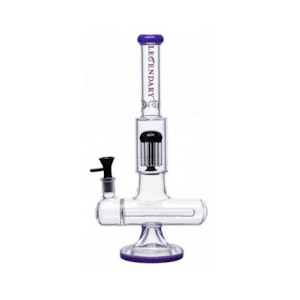 LEGENDARY - 13" Legendary Inline With Tree Perc Glass Bong