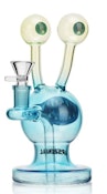 SMOKE ARSENAL : 7.5" Arsenal Alien Grin Glass Bong