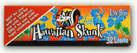 SMOKE ARSENAL : Skunk Hemp 1 1/4 Rolling Papers