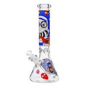 14" 7mm OG Original Cosmic Chaos Beaker Bong