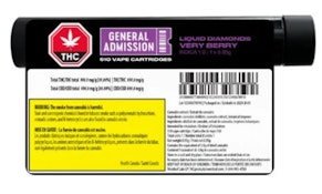 GENERAL ADMISSION : Very Berry Liquid Diamonds .95g Vape Cartridge