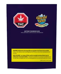 GLACIAL GOLD - GLACIAL GOLD ANYTIME 1:1 : Rainbow Glow 1g Vape Cartridge