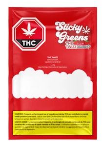 STICKY GREENS - STICKY GREENS : The Twizz Liquid Diamond 1g Vape Cartridge