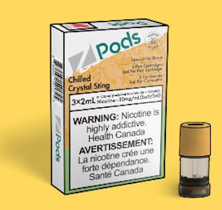 Z PODS CANADA - Chilled Crystal Sting (CHILLED SOUR P) - Z Pods 2%