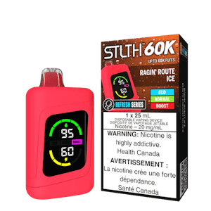 STLTH - Ragin' Route Ice - 60K PUFFS - 20MG/ML