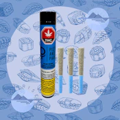 BLUE ZUSHI - PISTOL AND PARIS - 3X0.5G