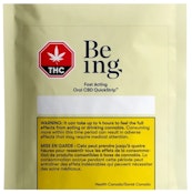 BEING : CBD ORAL QUICKSTRIP 0.085 ml