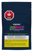 EDISON : Sonics Kiwi Berry Burst 1:1 CBD:THC Nano Chews 2pk