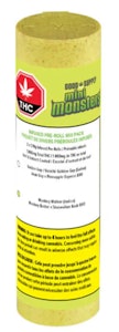 GOOD SUPPLY MONSTERS - GOOD SUPPLY MONSTERS : Mini Monsters Mix Pack 2 x 1.19g Pre-rolls (Golden Guy & Monkey Walker)