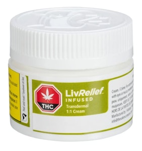 LIV RELIEF - LIV RELIEF : Infused Transdermal 1:1 Cream 50g