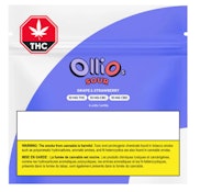 OLLI O's : Sour Grape & Strawberry THC/CBC/CBD 4-pk Chews