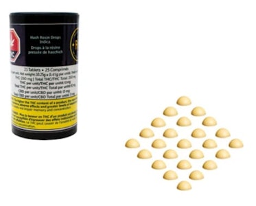 ROSIN HEADS - ROSIN HEADS : Hash Rosin Drops Indica V2 25 X 10mg